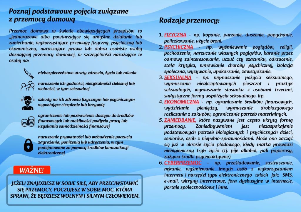 Broszura informacyjna - 2 strona Broszura informacyjna - 2 strona